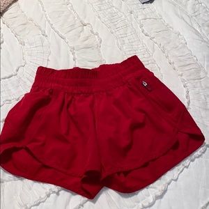 love these red shorts